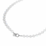 Ocean glow necklace silver