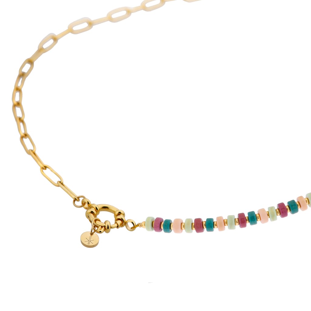 Jasmine necklace gold