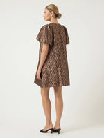 Yassirley ss dress - Mocha Mousse
