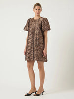 Yassirley ss dress - Mocha Mousse