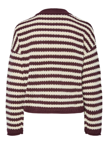 Yasporta ls knit pullover - Port royale