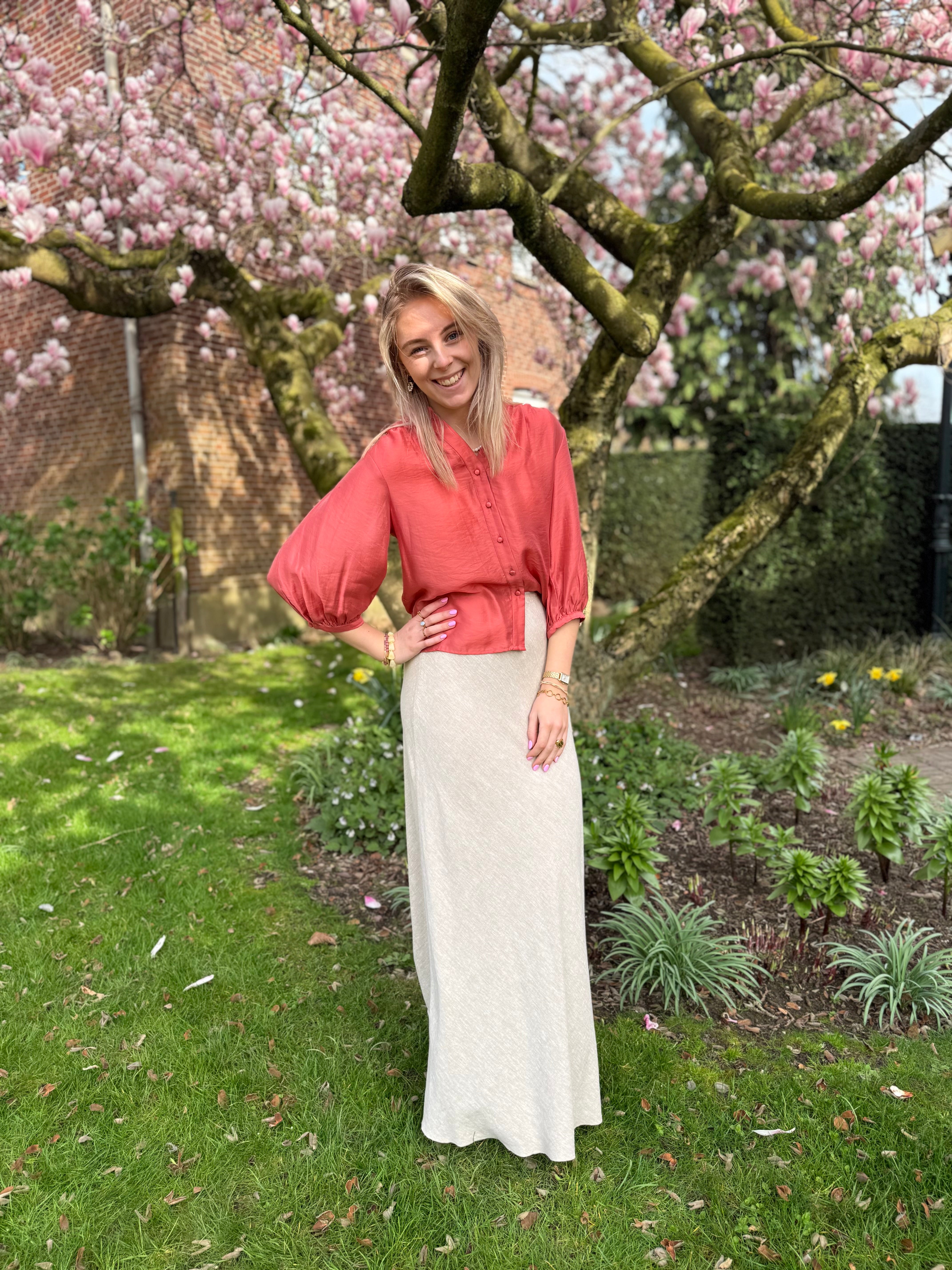 MschRamona Rikkelia 3/4 shirt - faded rose