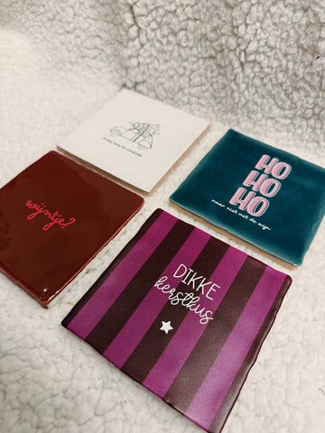 Tegel - Dikke kerstkus