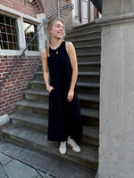 SlfLuisa linen dress - Black