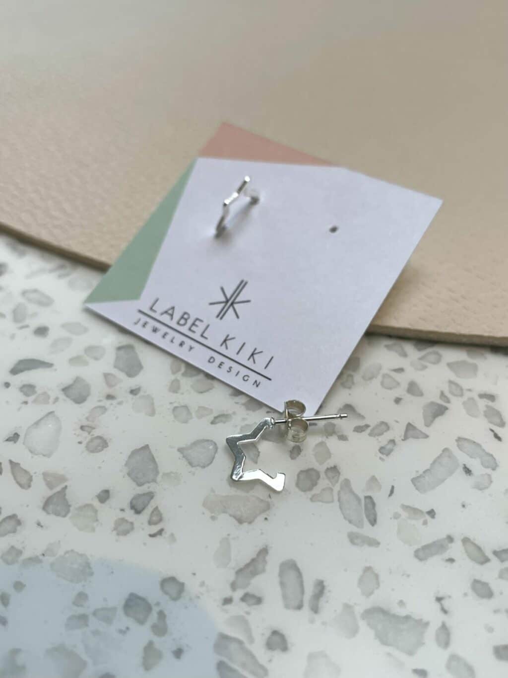 4_218 sterling silver half star mini set silver
