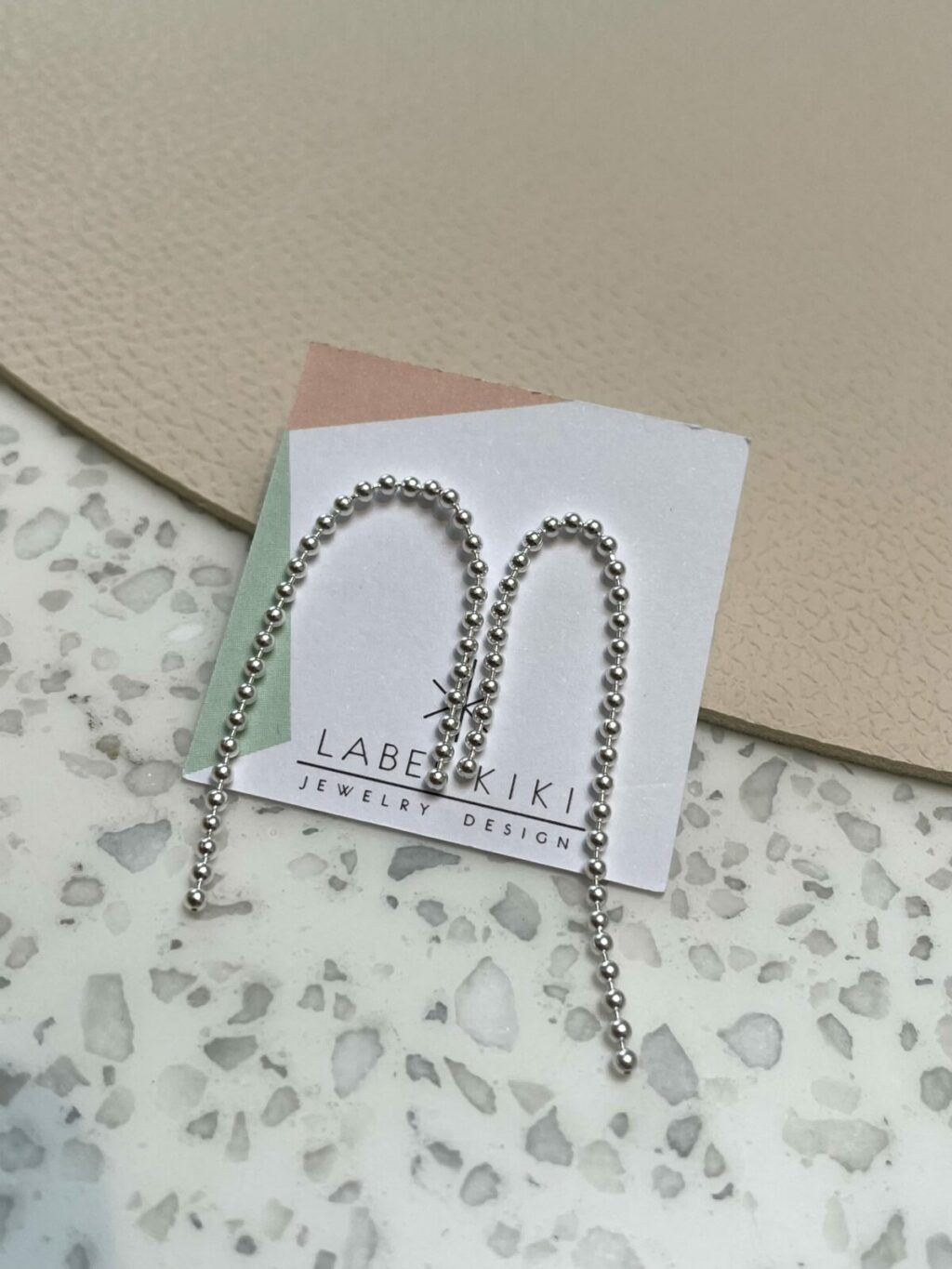 4_223 sterling silver bal chain big set silver