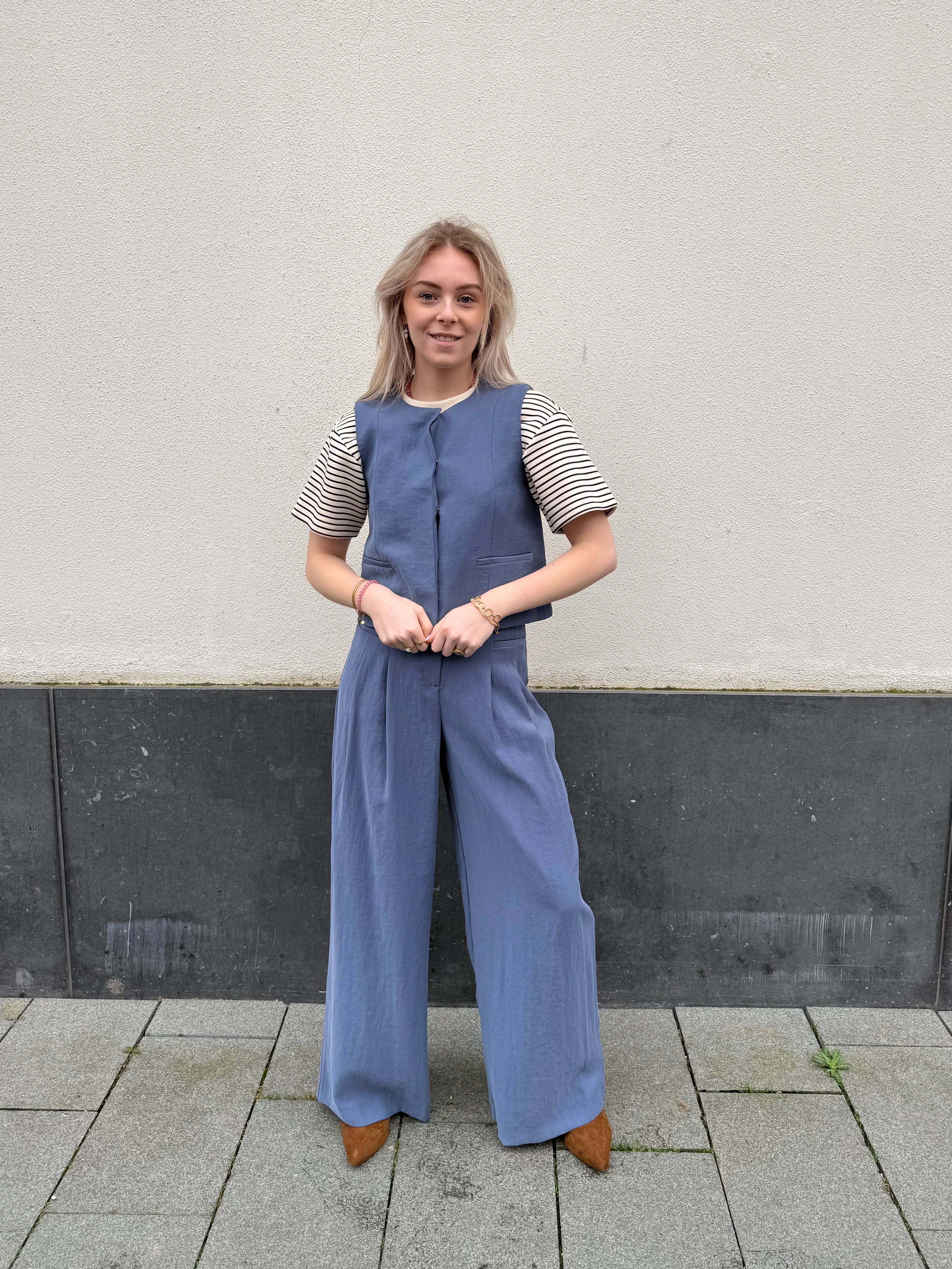 MschFrode HW Pants - vintage indigo