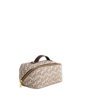 Small Jaquard make-up bag