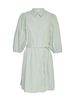 MSCHCedrica Abiella 3/4 Shirt Dress - green milieu