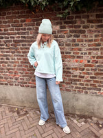 Slfari Gia ls polo sweat