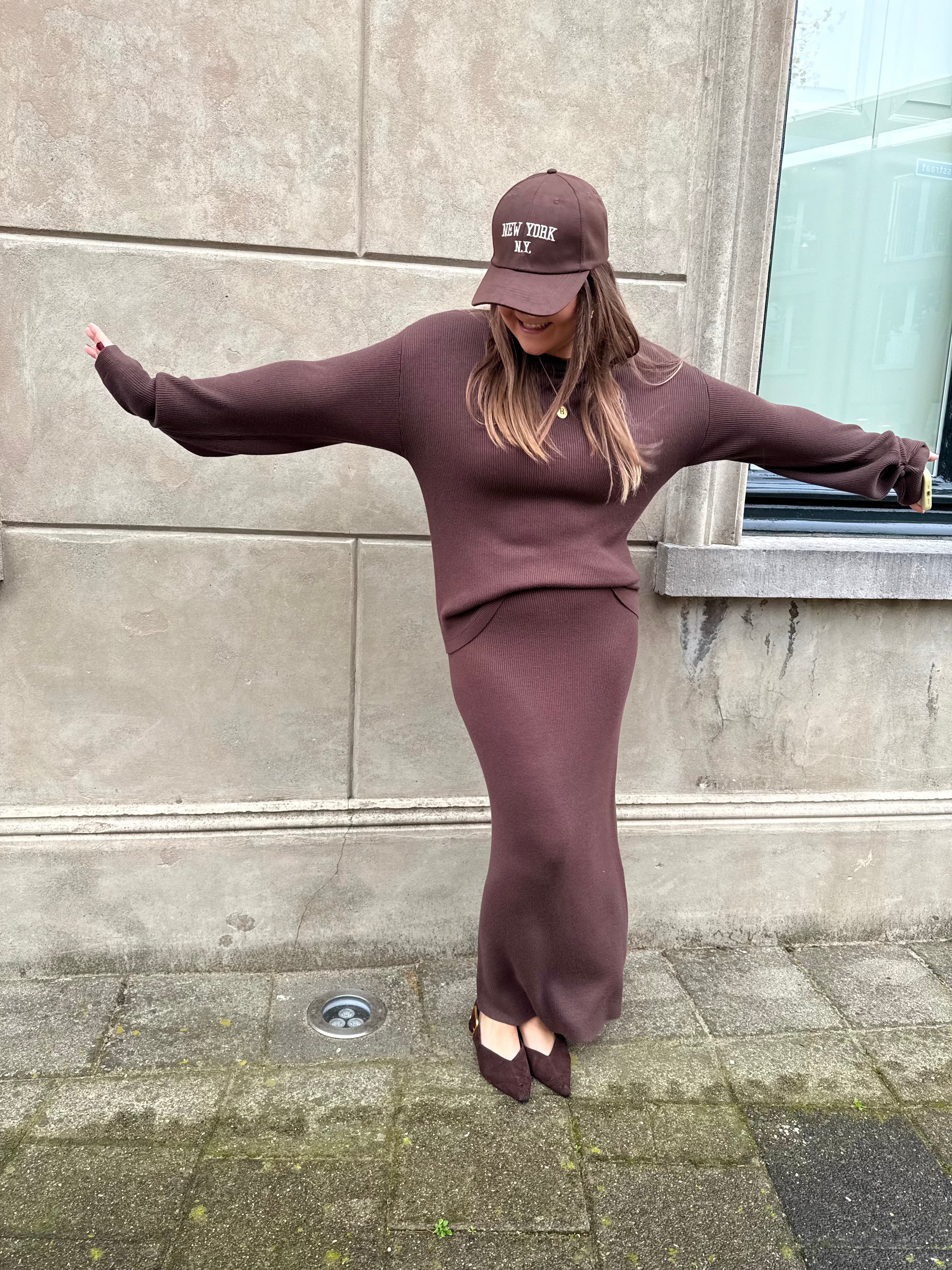 MSCHElfrida pullover- Hot fudge