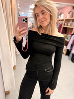 Off shoulder top Stefania - Black