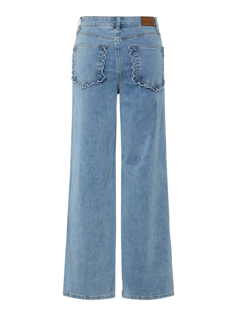 YASSCALA HMW denim jeans - Light blue denim