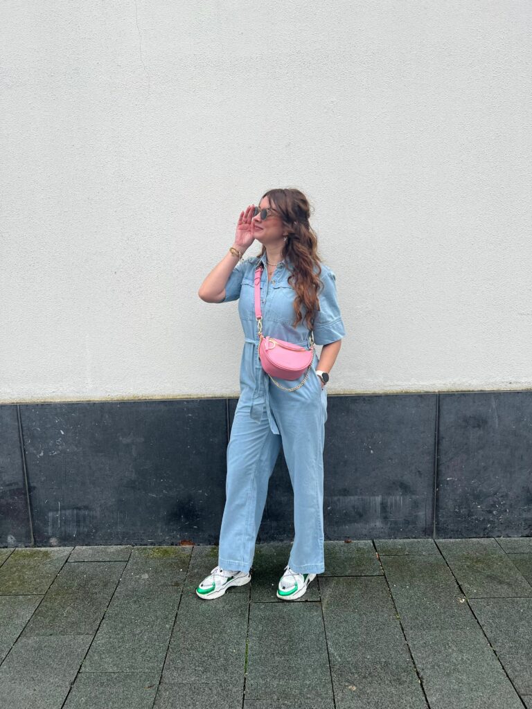 MSCHShayla 2/4 Jumpsuit - Blue Wash