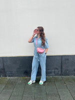 MSCHShayla 2/4 Jumpsuit - Blue Wash