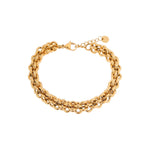 King cobra bracelet gold