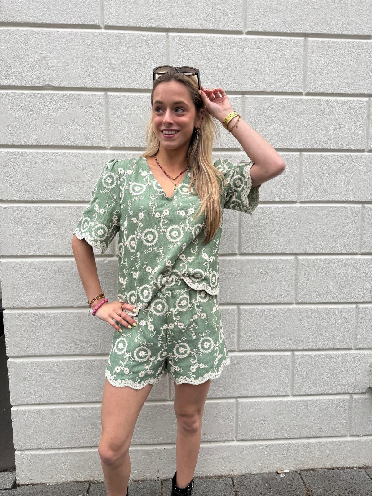 Short Gieneke - Green