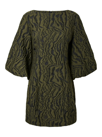Yasolivine dress - Dark olive