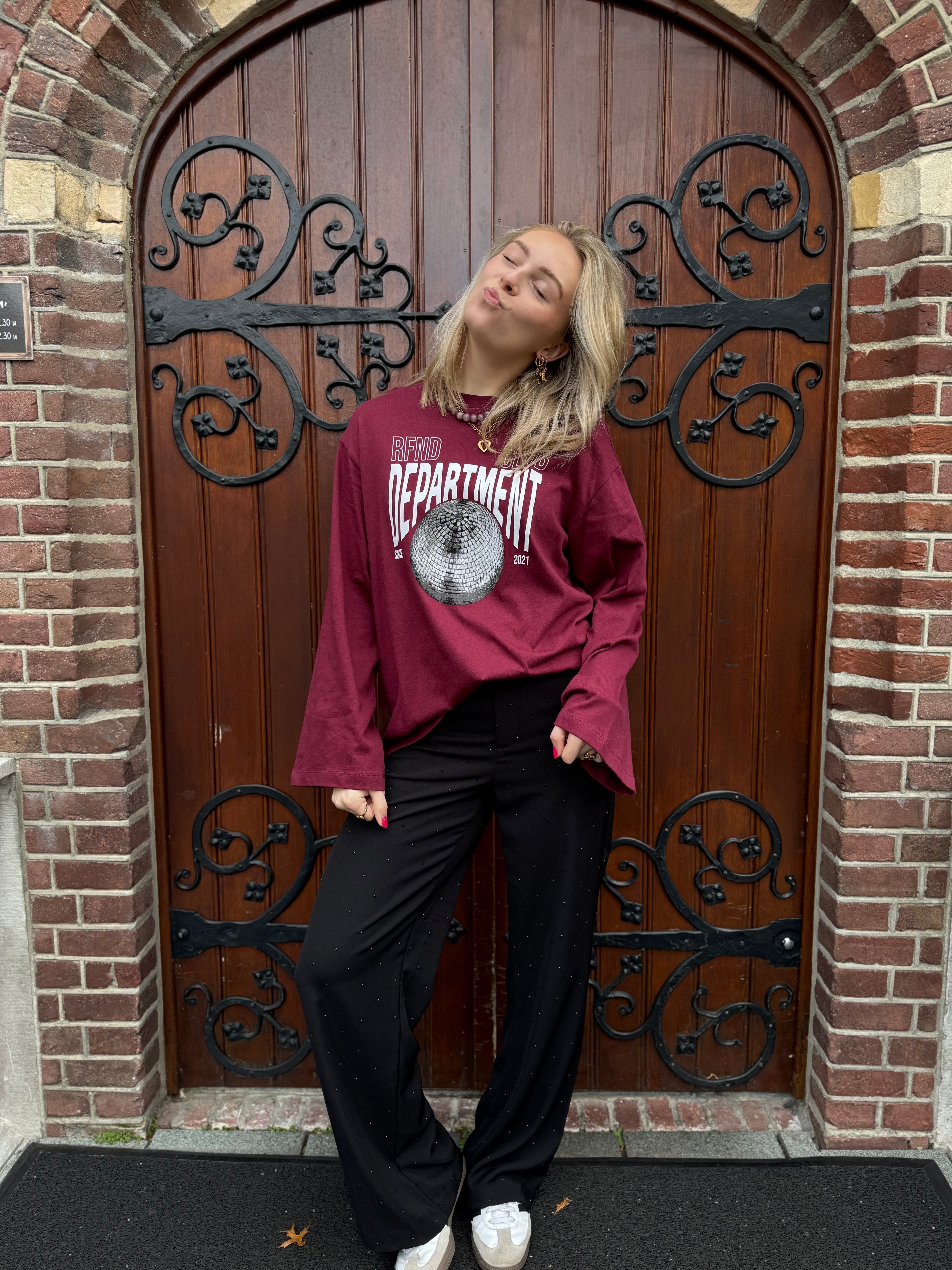 Longsleeve WINNIE - Bordeaux