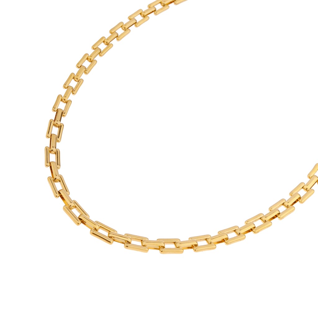 Queen of cubes neckace gold