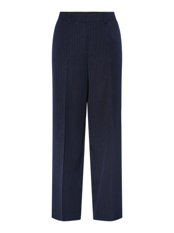 Yasmidnight wide mw pant - navy blazer