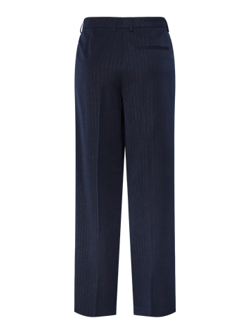 Yasmidnight wide mw pant - navy blazer