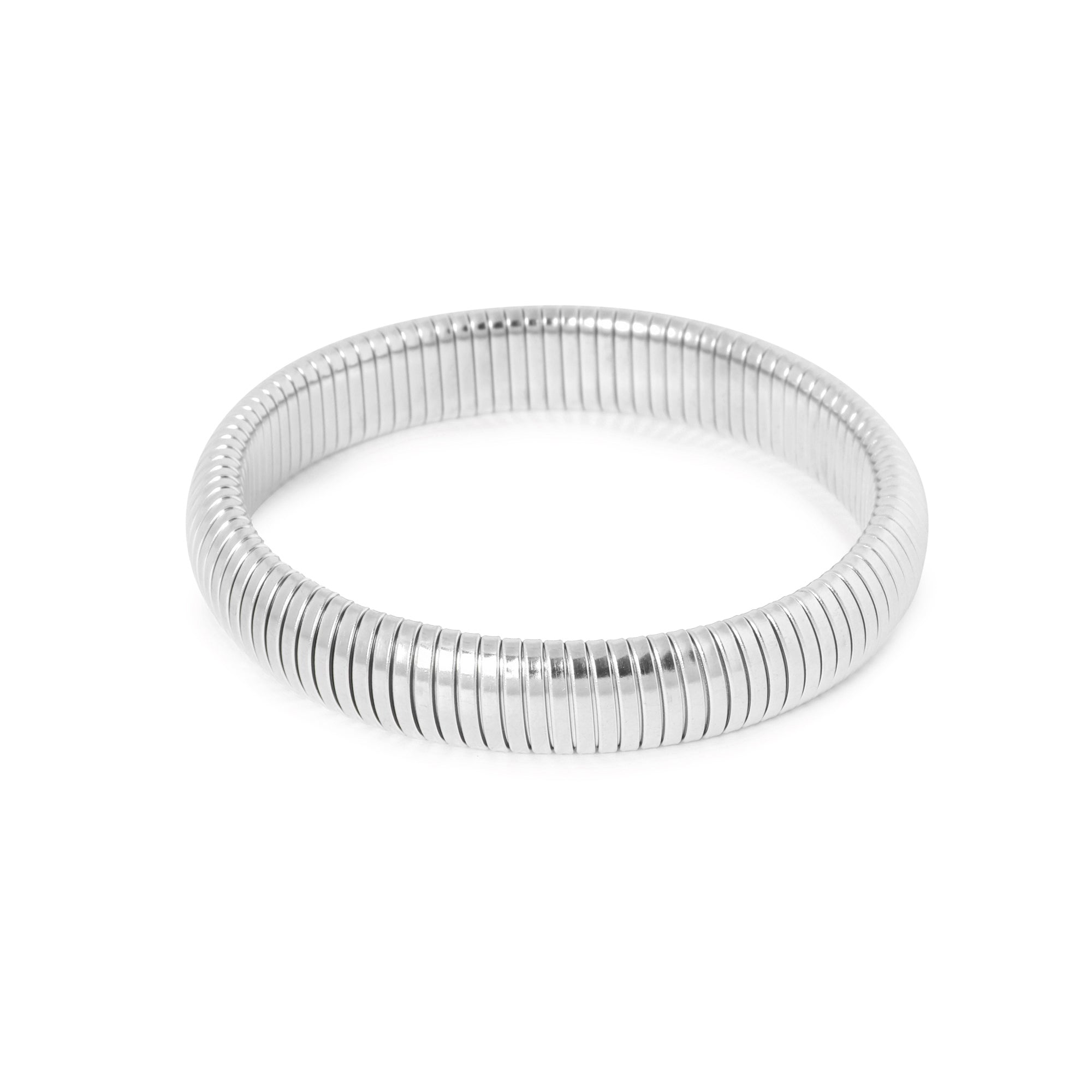 Small celeste bangle silver