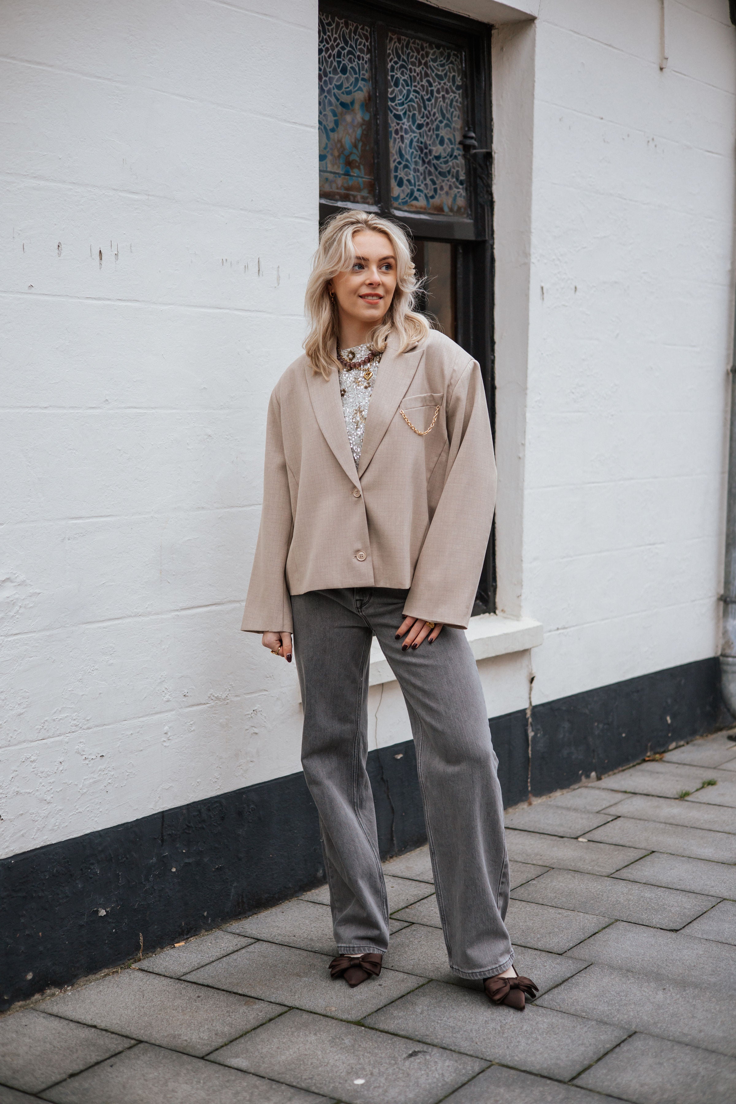 Blazer JACKIE - Sand