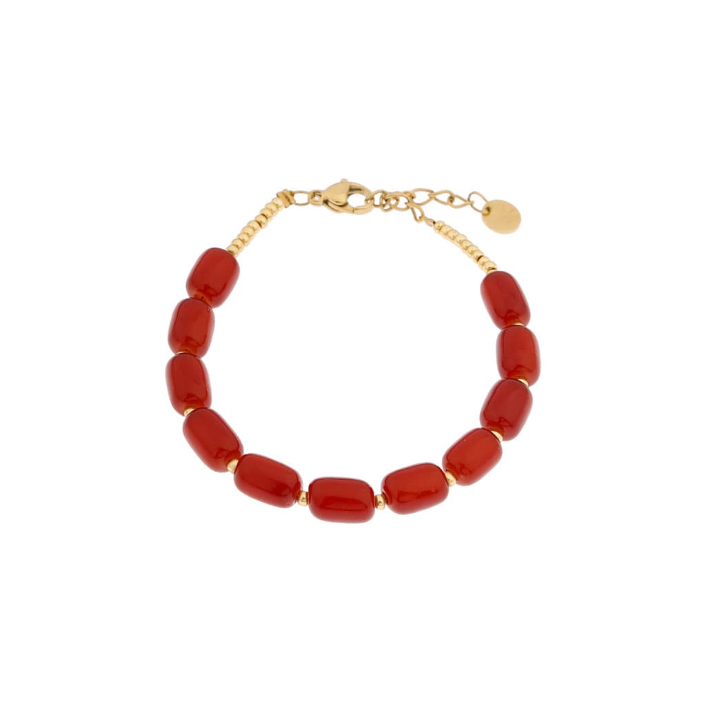Grape beads bracelet gold