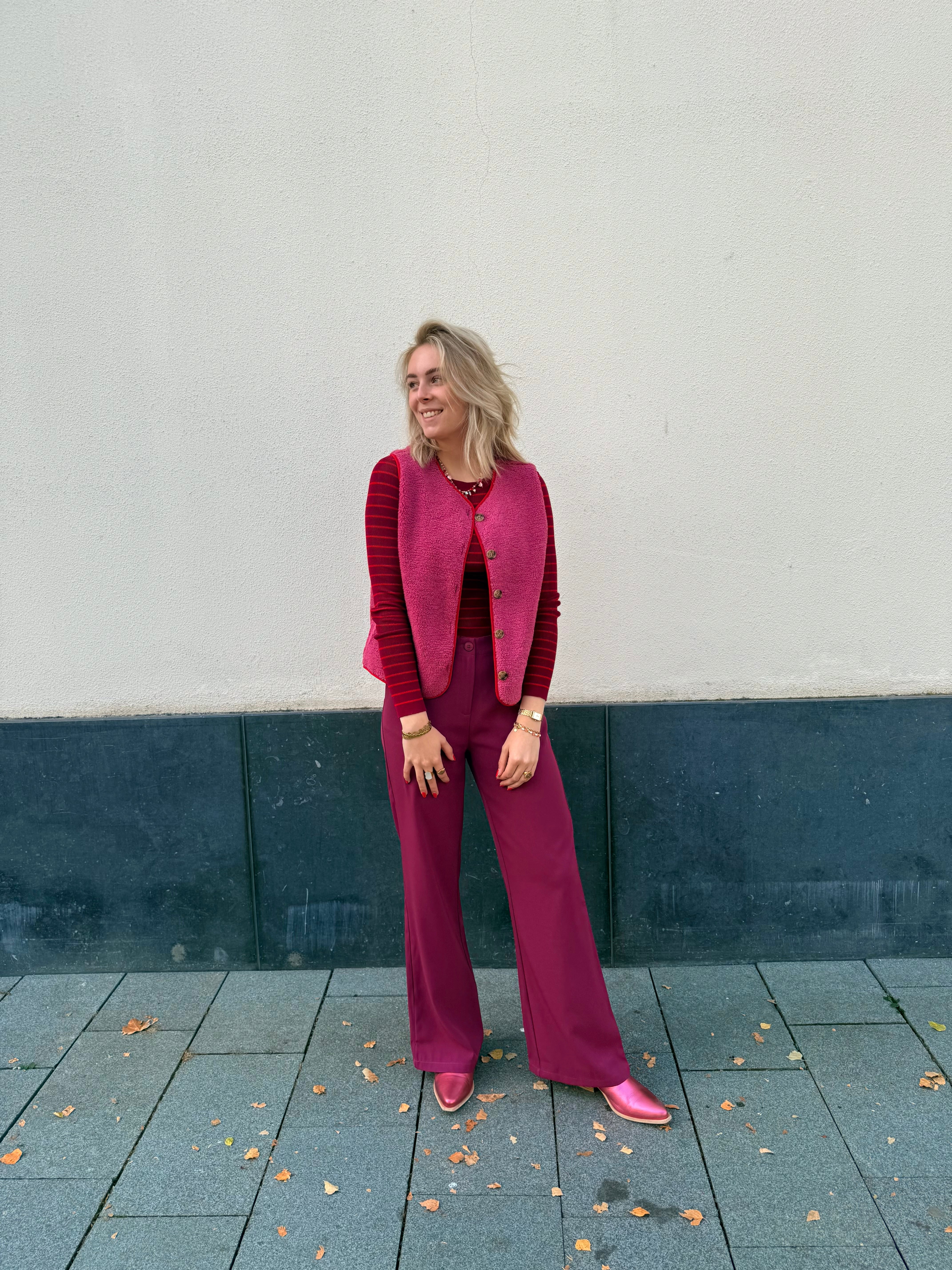 Gilet Puck - Fuchsia purple