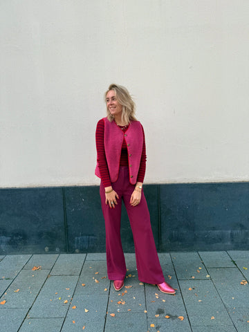 Gilet Puck - Fuchsia purple
