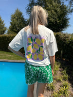 T-shirt Les Citrons - lilac/yellow