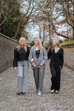 Pants KALEA - Light grey