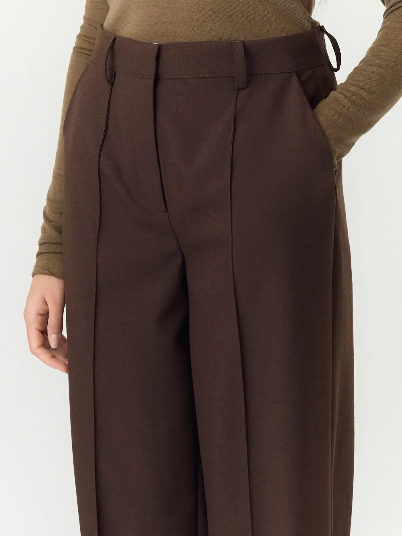 Yasriu hmw pant - coffee bean