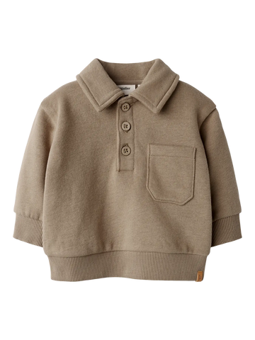 Nbmilondon roa ls loose sweat lil - sepia tint