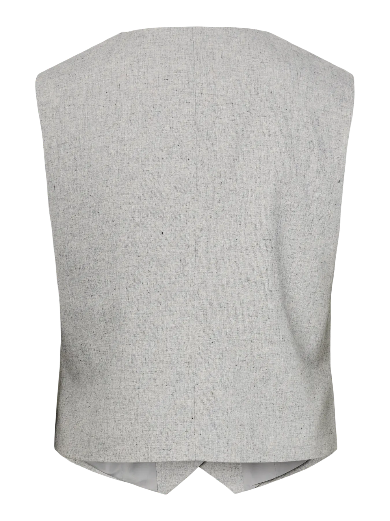 YASRIU classic waistcoat s - light grey melange