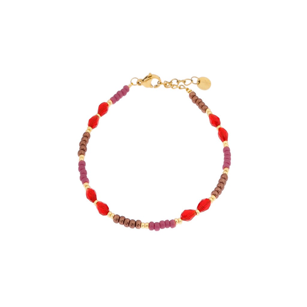 Queens rose bracelet gold