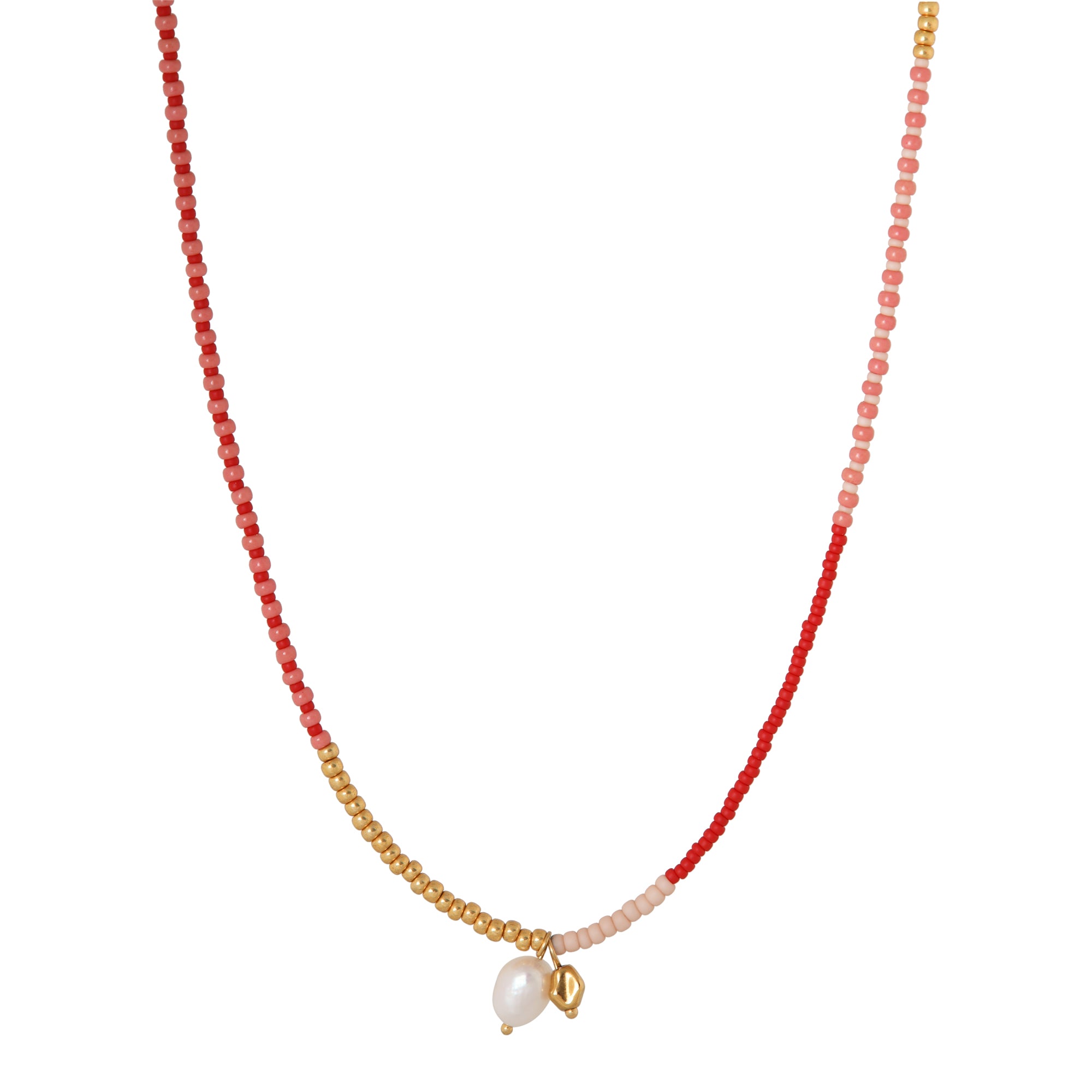 Tropical treasure necklace gold