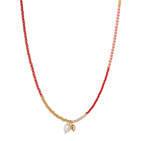 Tropical treasure necklace gold