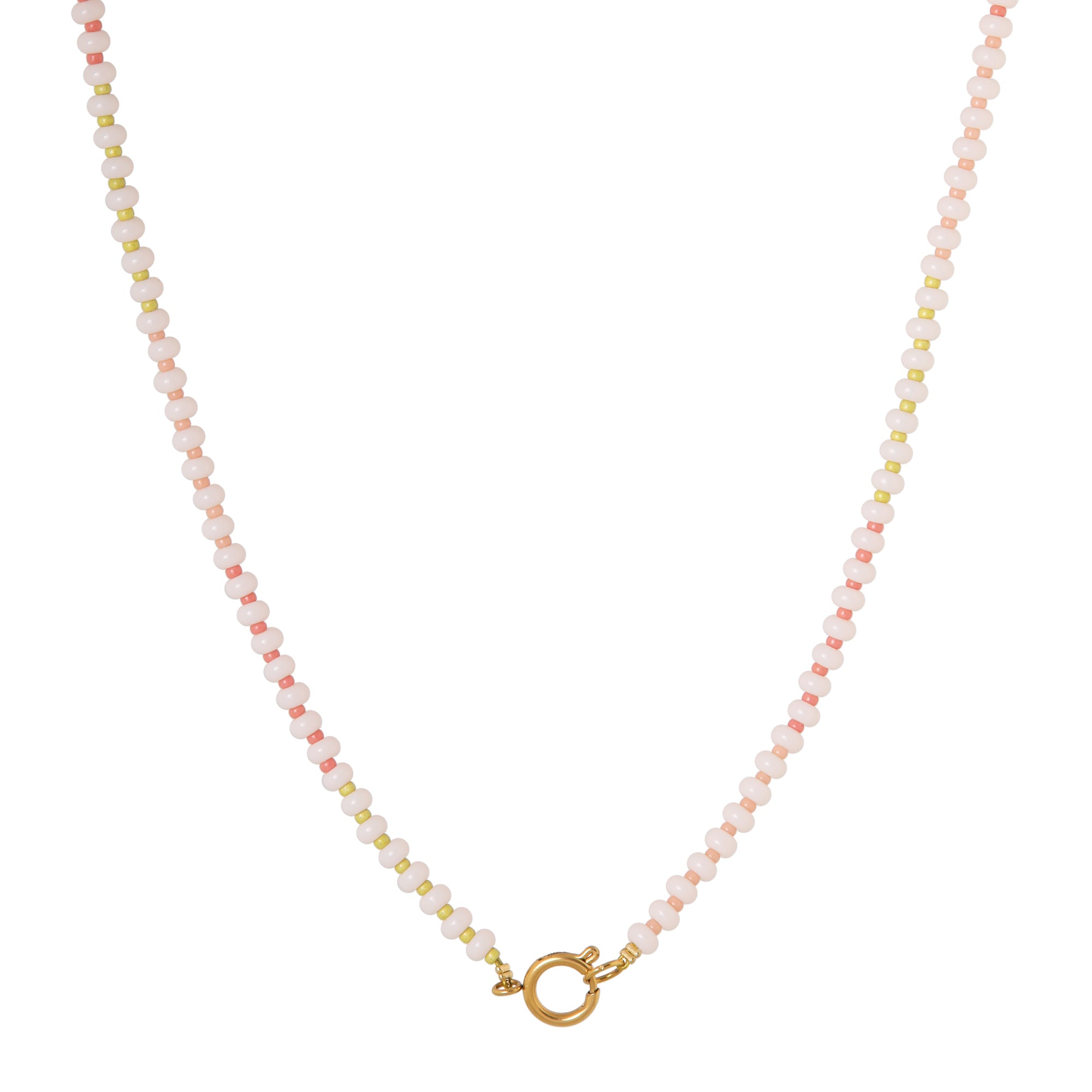 Island mix necklace gold