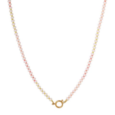 Island mix necklace gold