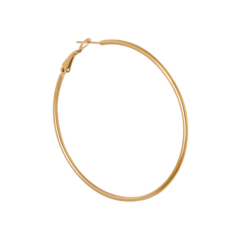 Big round hoop gold