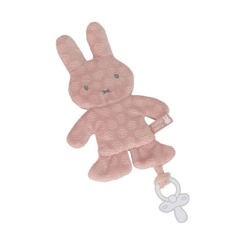 Nijntje speendoekje - pink flower