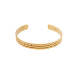 Triple bangle gold