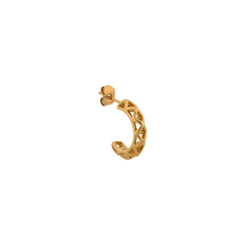 Single trust hoop gold
