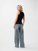 Loose fit jeans - tinted blue