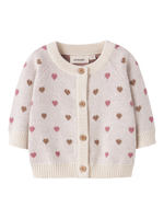 Nbfsaran ls knit card heart lil