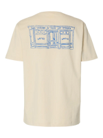 Slfrelaxed brook ss hotel amour tee - angora