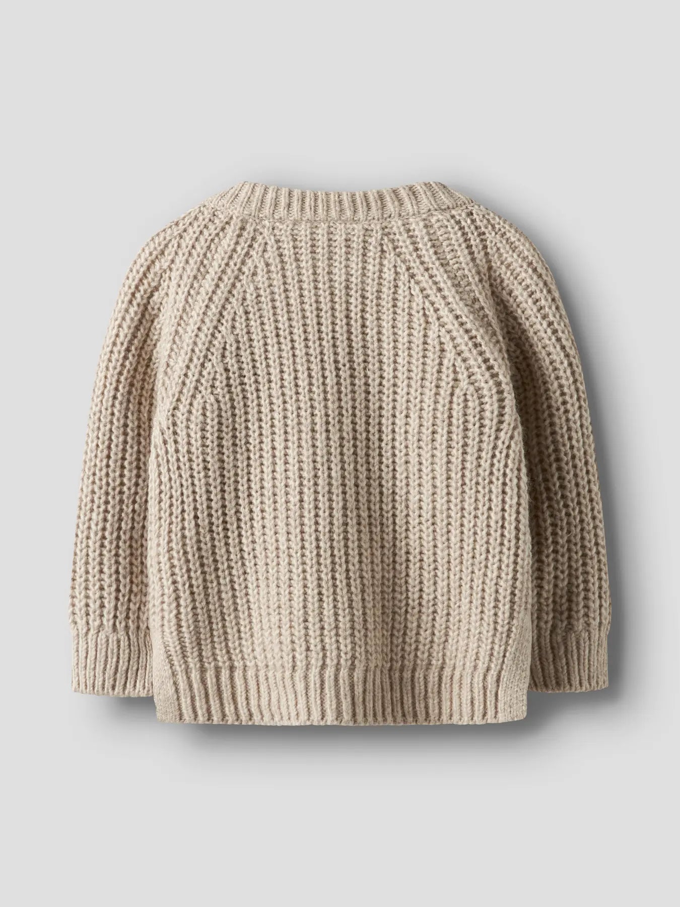 Nbnrumba ls loose knit lil - oxford tan melange