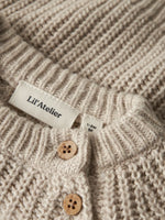Nbnrumba ls loose knit lil - oxford tan melange